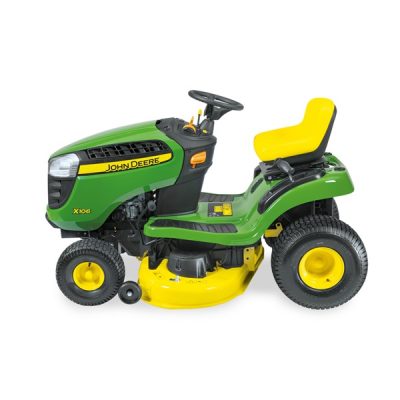 Tondeuse autoportée John Deere X106 – Performances exceptionnelles